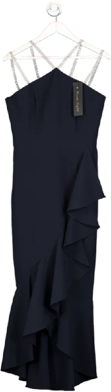 Phase Eight Navy Chantal Maxi Dress UK 12